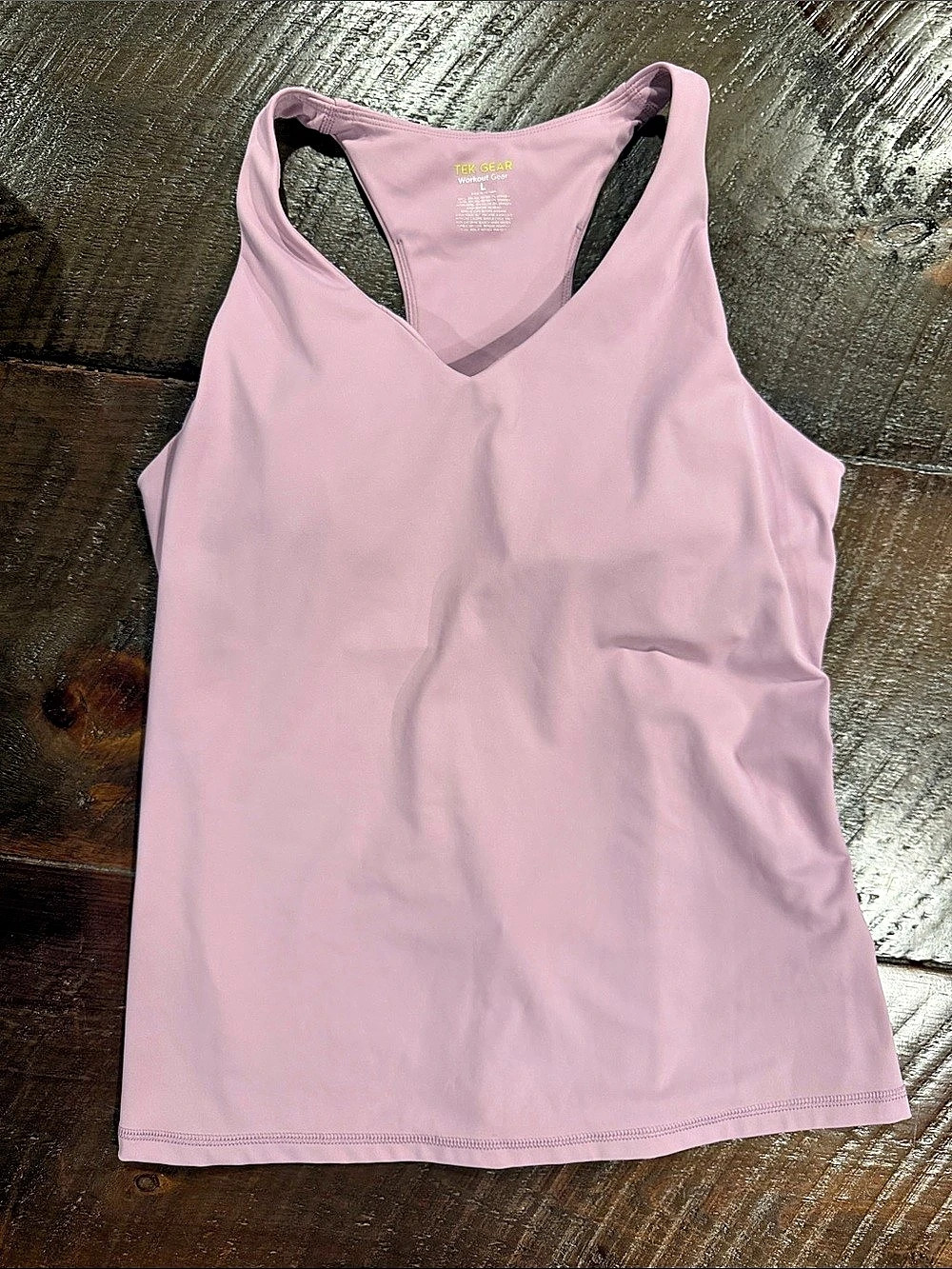 Tek Gear Women's Athletic Tank Top in Lavender Size large